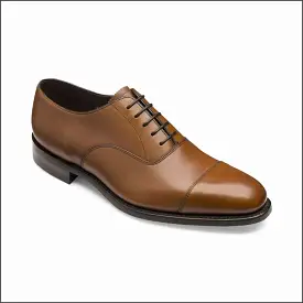 Loake Aldwych Brown Calf Oxford Rubber Sole Size 11 Only*