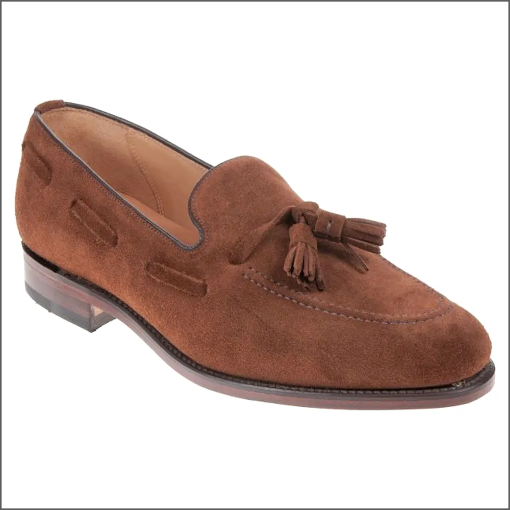 Loake Lincoln Polo Suede Tassel Loafer Size 12.5 Only<>