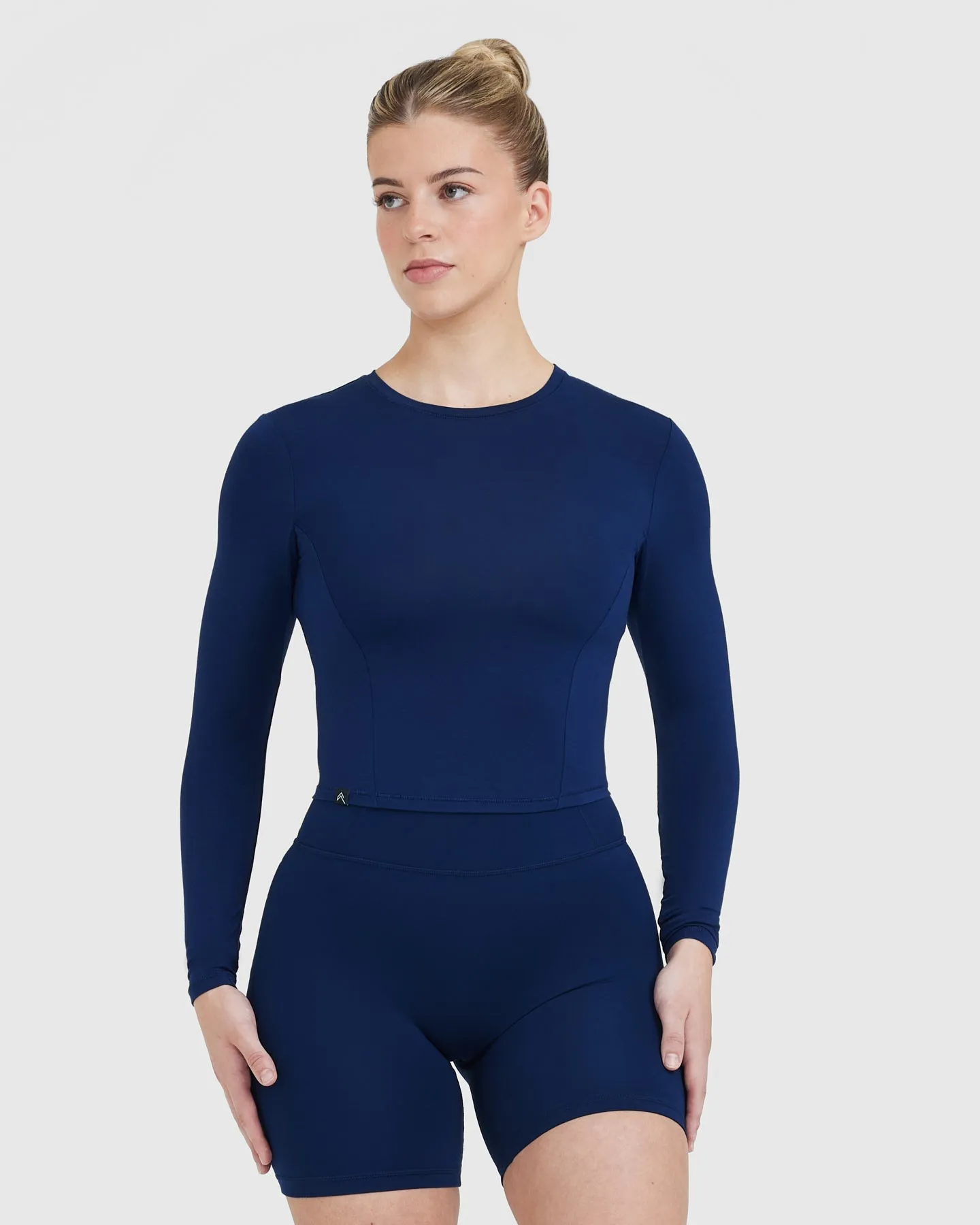 Mellow Soft Mid Long Sleeve Top | Midnight