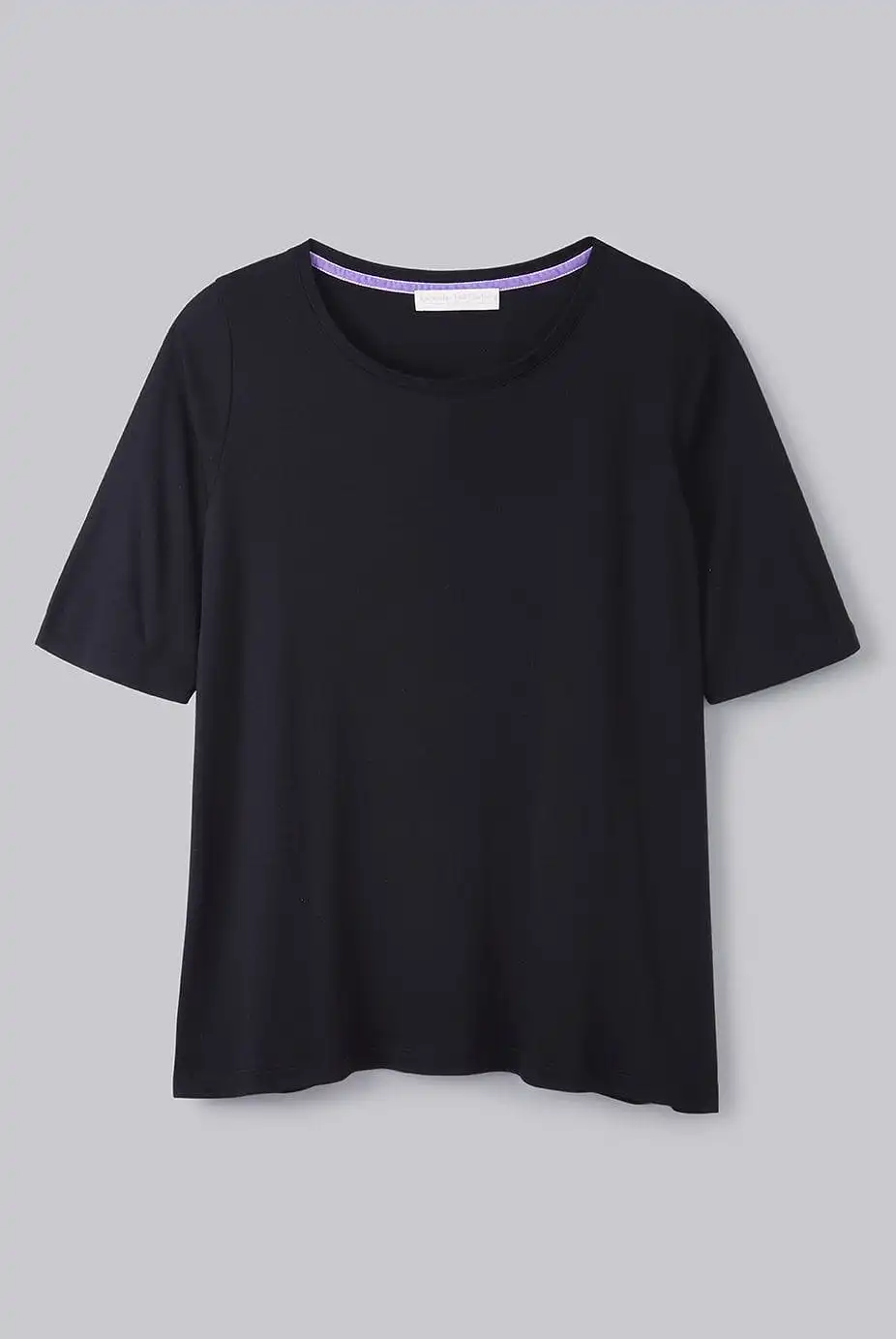 Mid Sleeve A-line Micro TENCEL Modal T-shirt | Multiple Colours