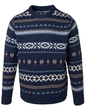 Midweight Wool Fairisle Crew Neck SW2224