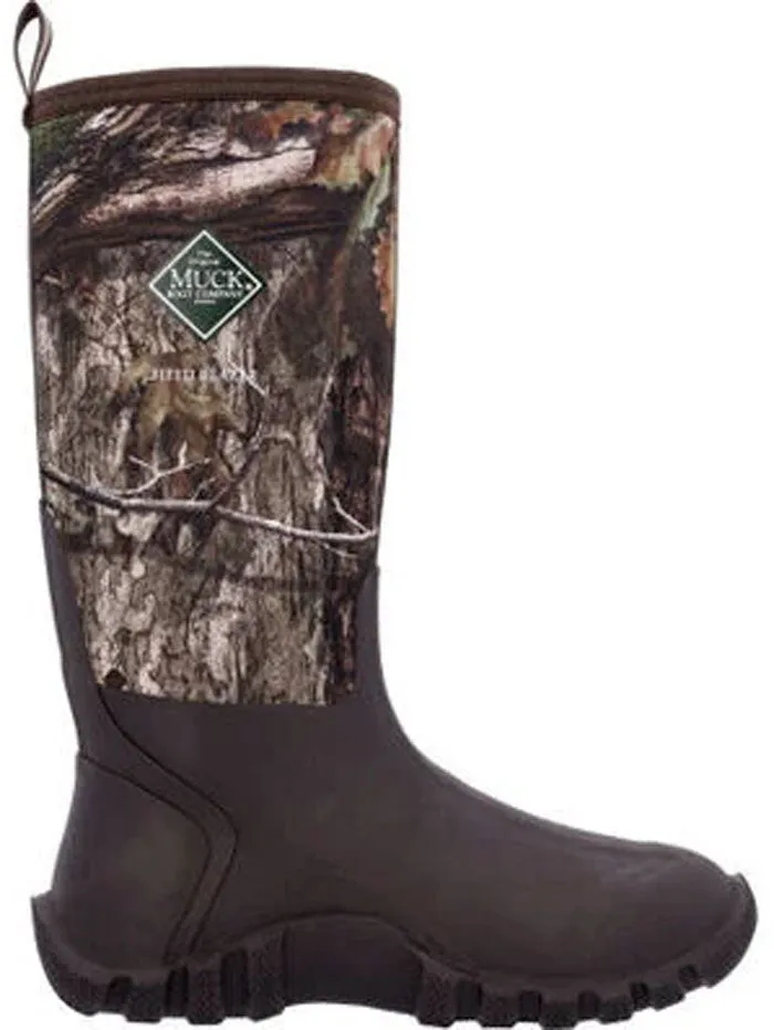 Muck MFBMDNA Mens Mossy Oak Country Dna Fieldblazer Tall Boot Black