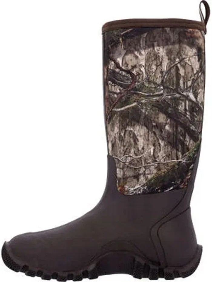 Muck MFBMDNA Mens Mossy Oak Country Dna Fieldblazer Tall Boot Black