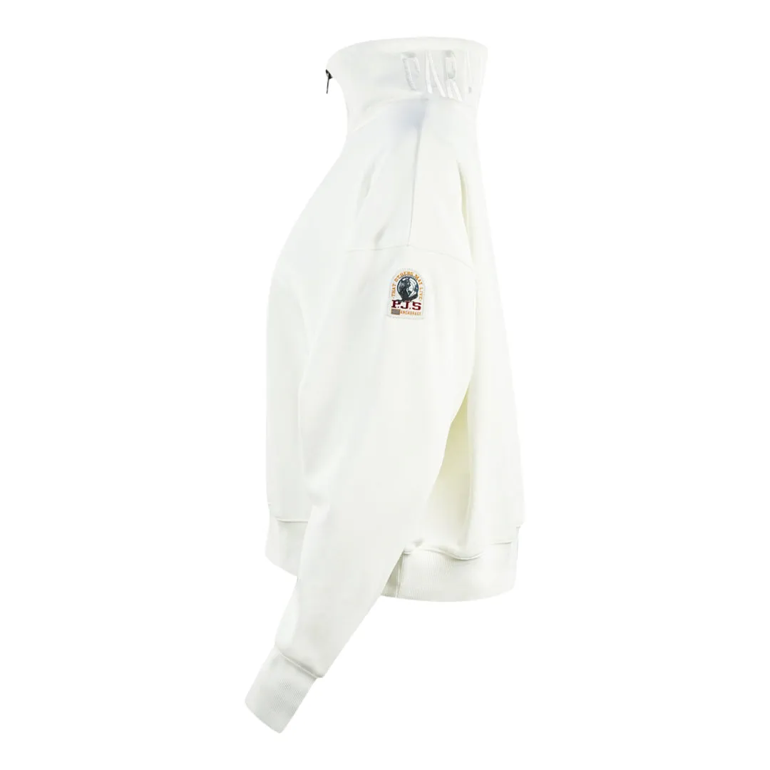 Parajumpers Alida Half-Zip Off White Jumper