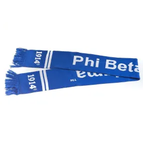 Phi Beta Sigma: Knitted Scarves