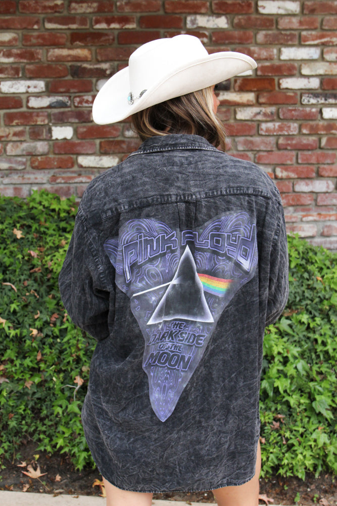 Pink Floyd Acid Wash Flannel