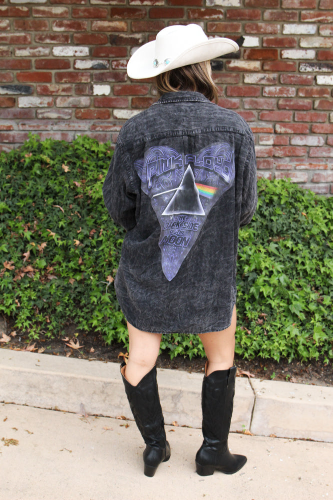 Pink Floyd Acid Wash Flannel