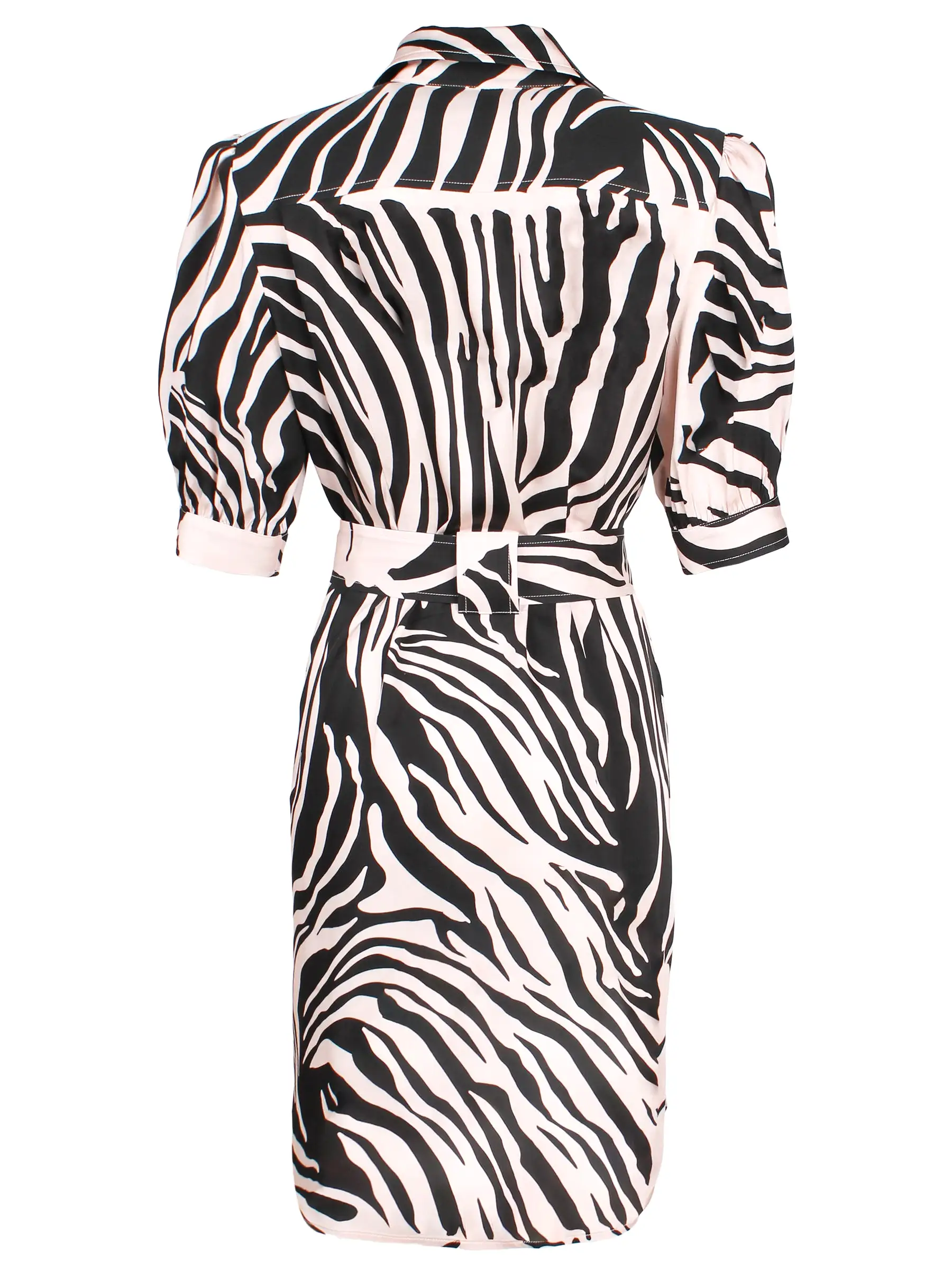 Piper Dress Blushed Tiger Print