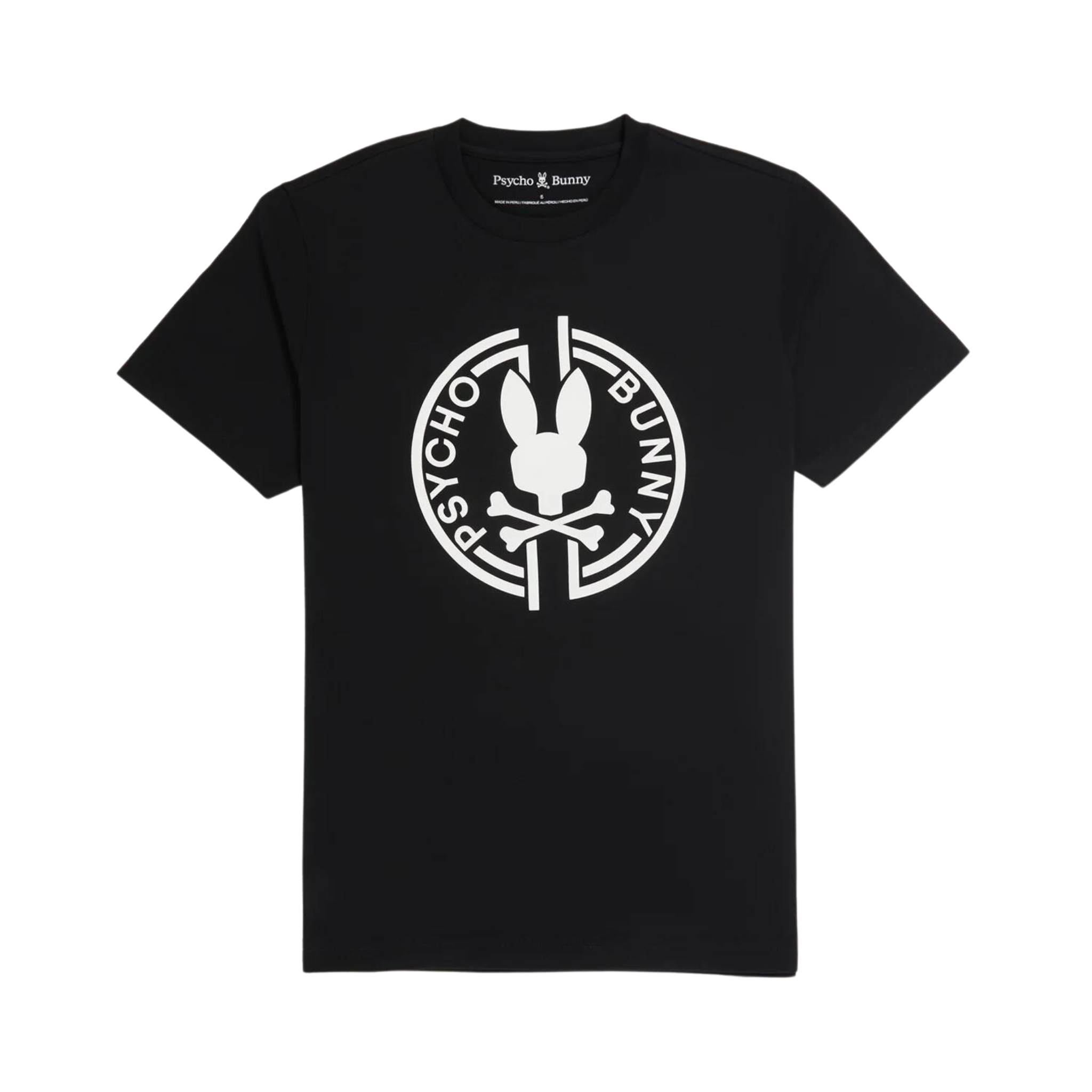 Psycho Bunny Santa Fe Graphic Tee (Black)