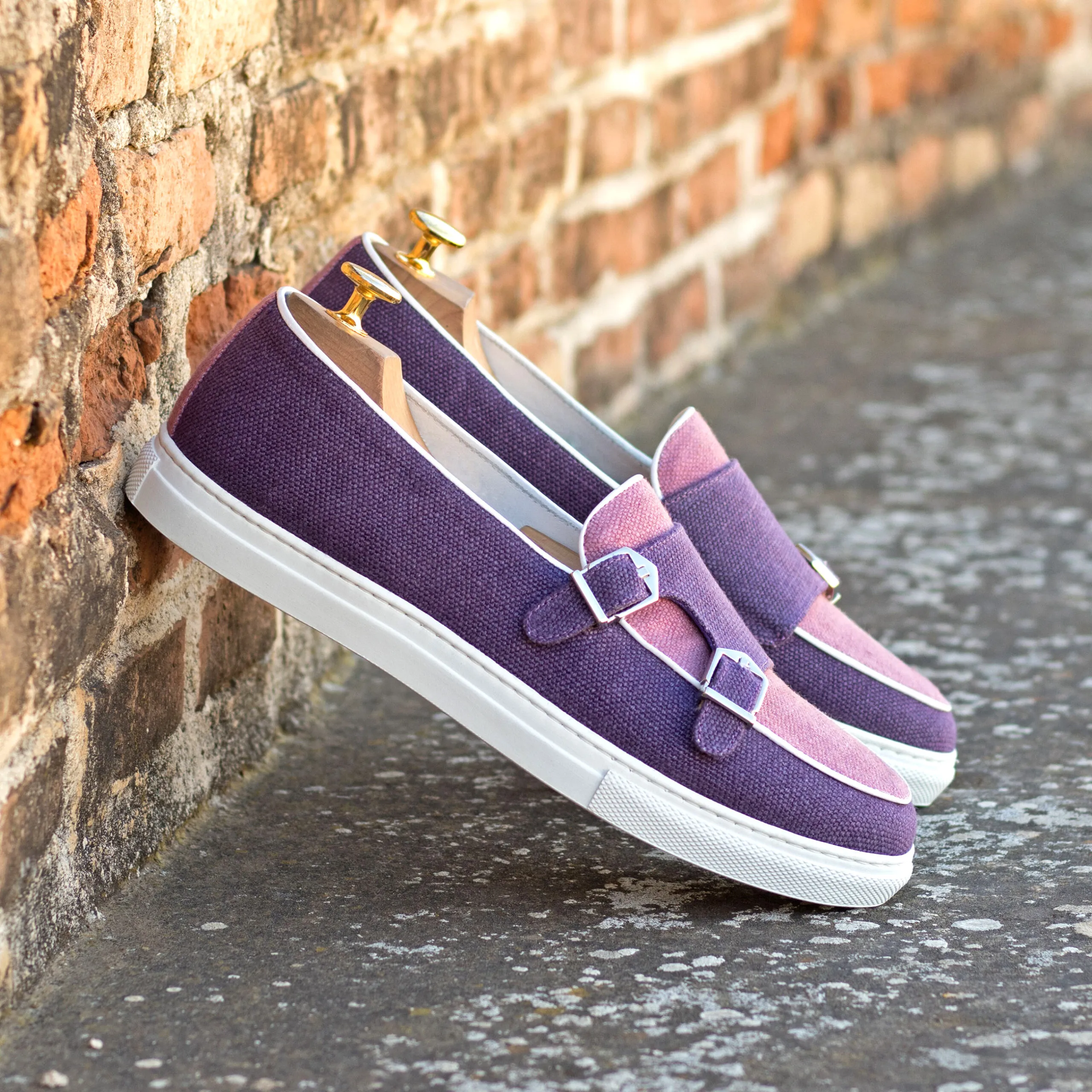 		Purple Monk Sneaker	