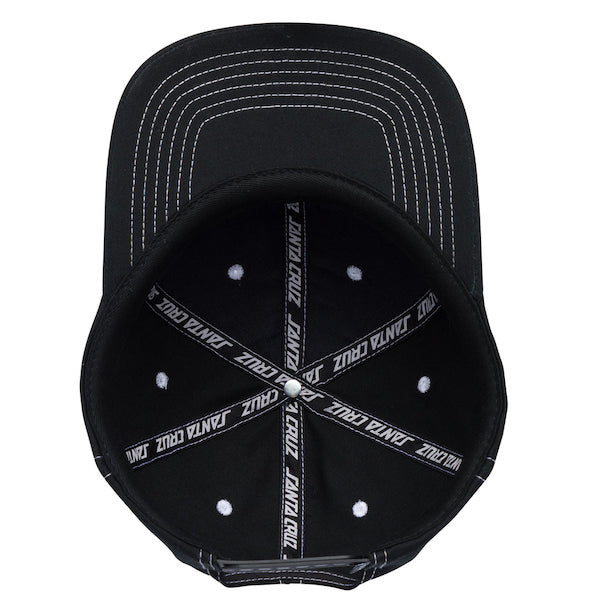 Santa Cruz Travelers Opus Snapback - Black