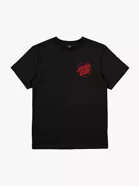 Santa Cruz Youth Opus Screaming Hand Tee - Black / Red