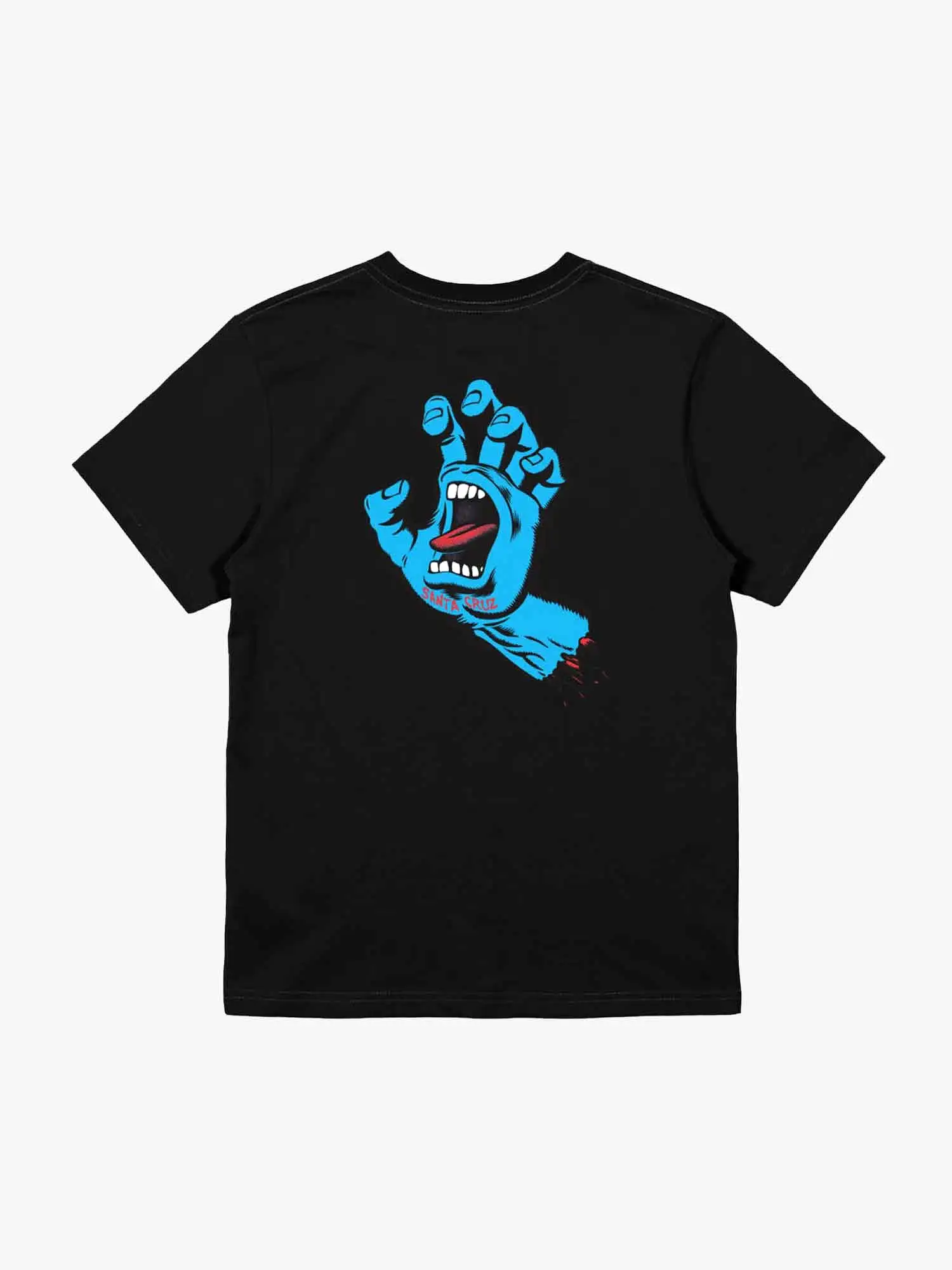 Santa Cruz Youth Opus Screaming Hand Tee - Black / Red