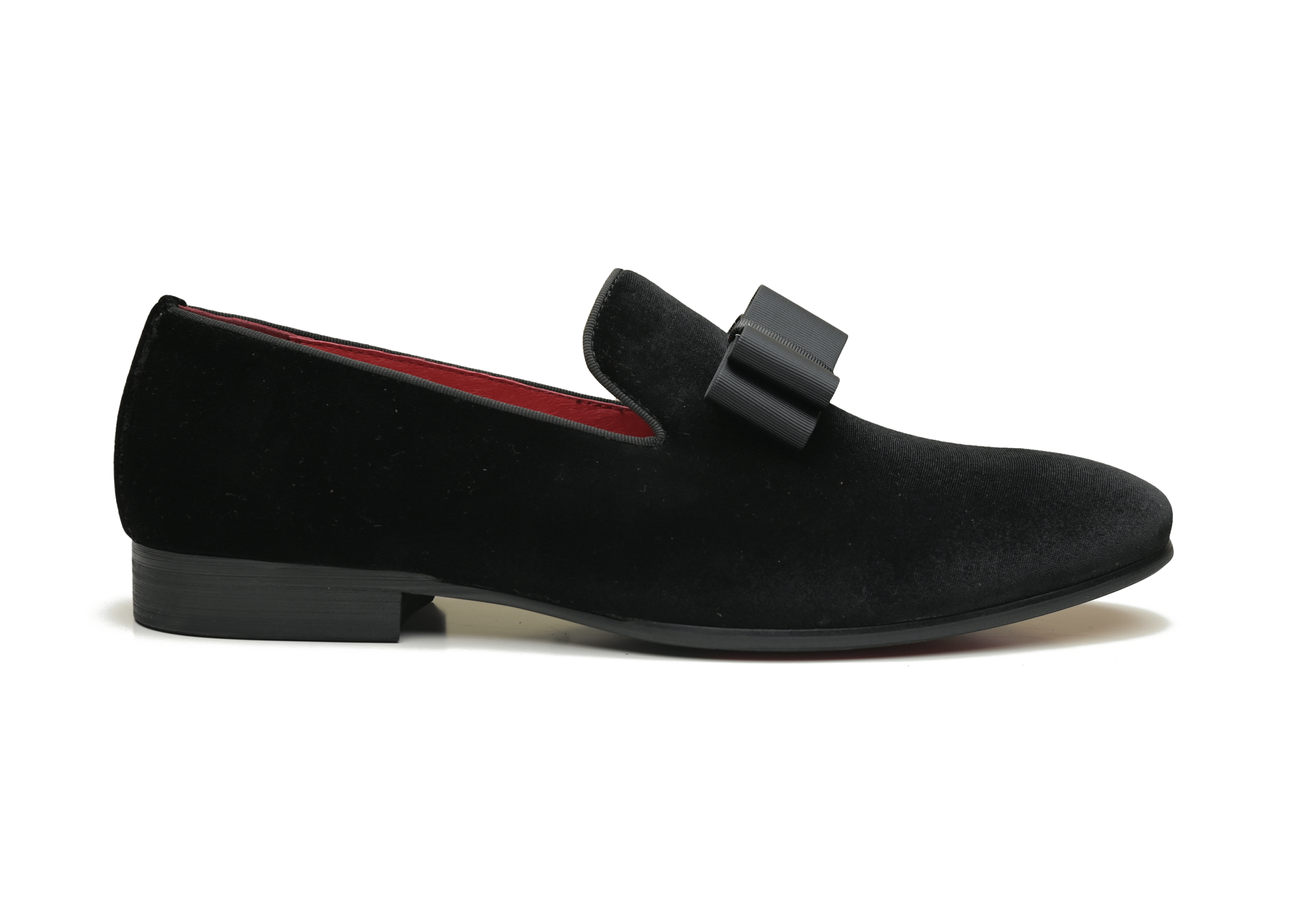 SANTA MARIA | Black Velvet Loafers