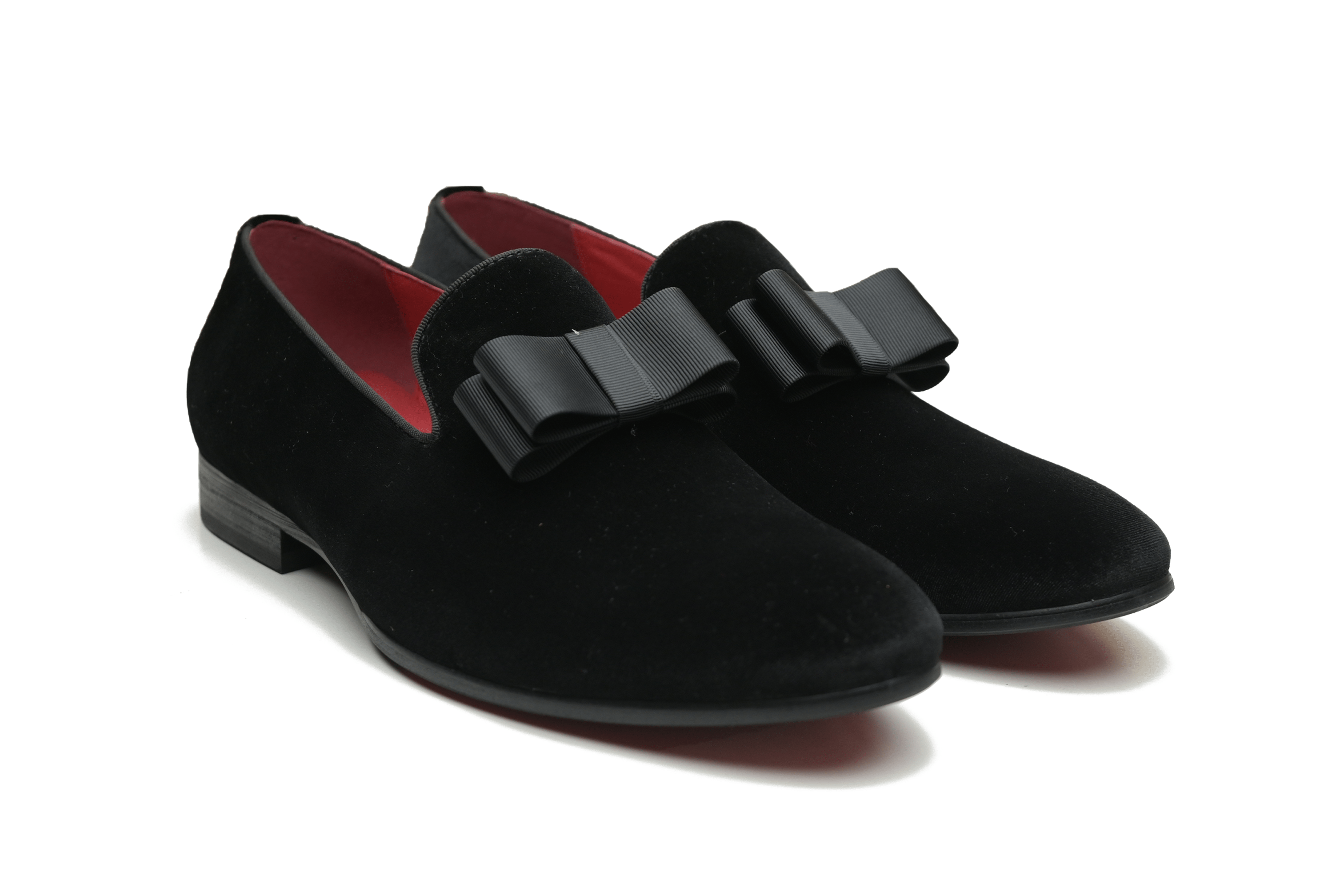 SANTA MARIA | Black Velvet Loafers