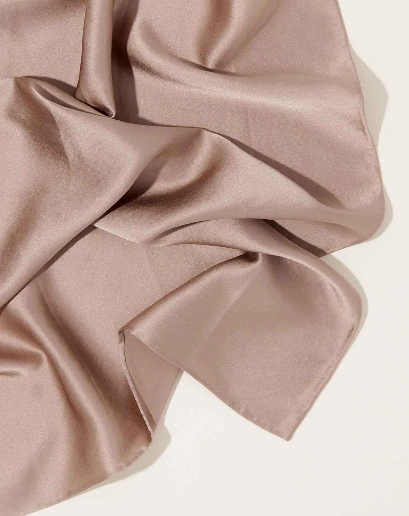 Silk Square in Taupe