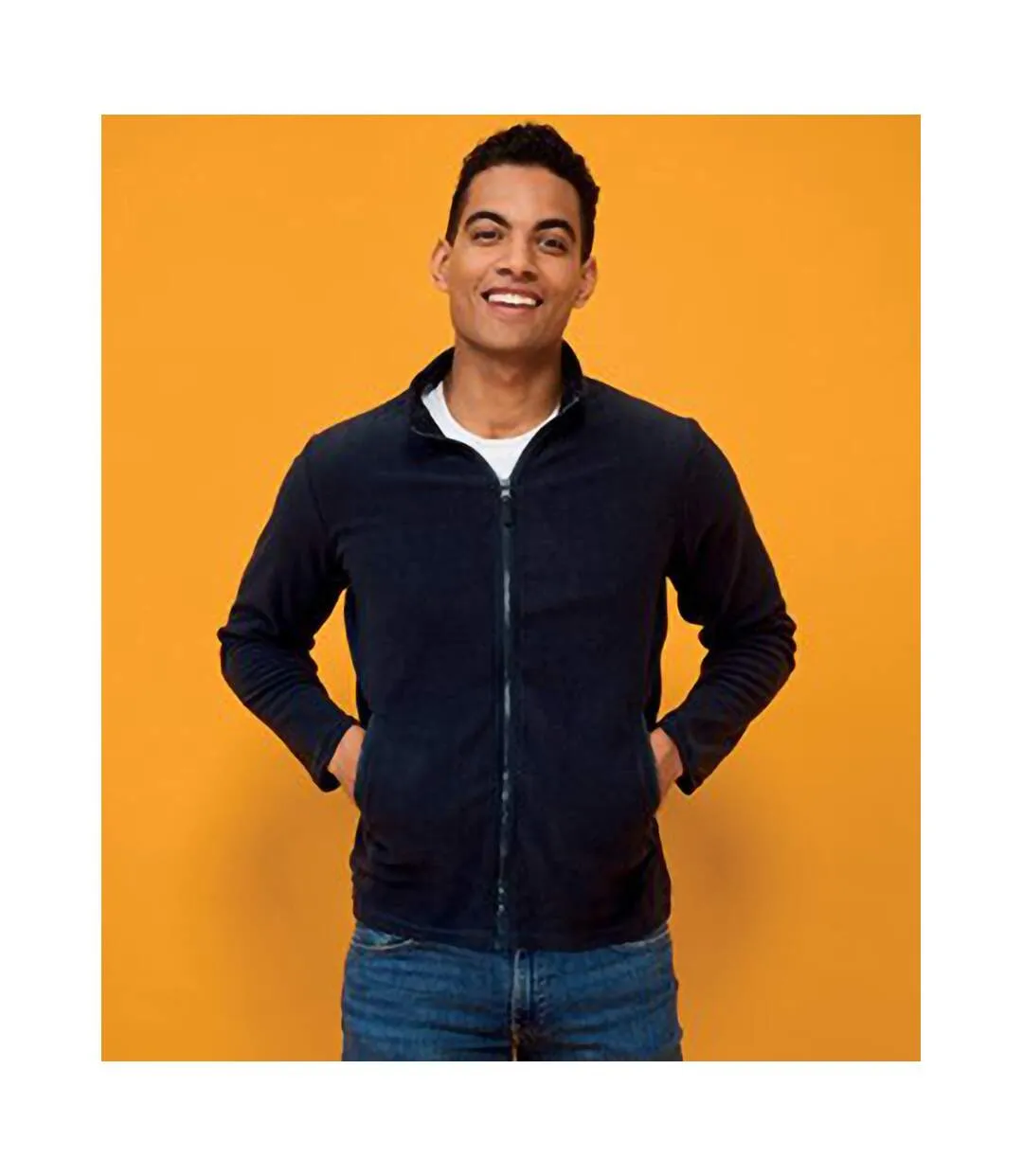 SOLS Mens Norman Fleece Jacket (Navy) - UTPC3210