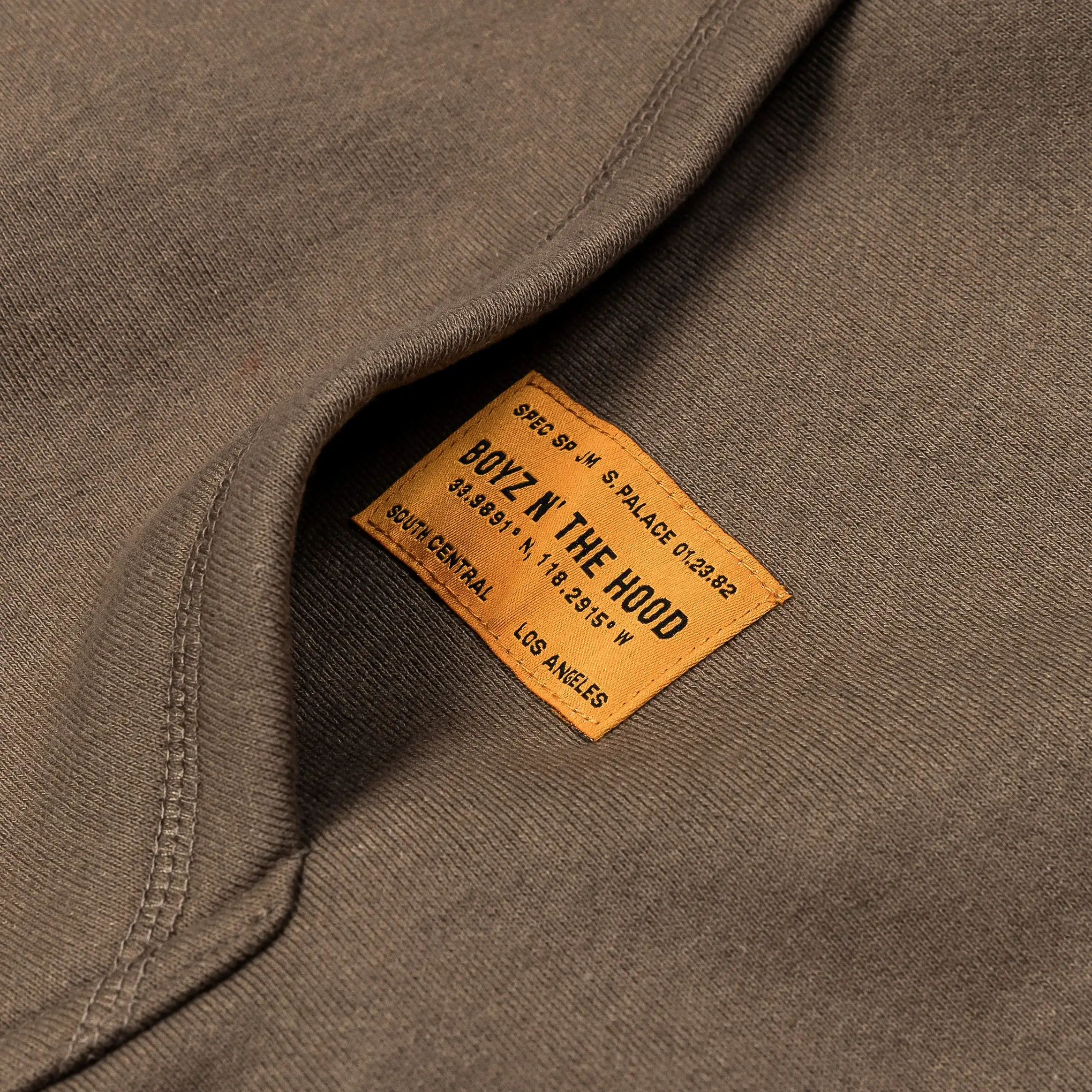 SP x Boyz N The Hood 1991 Pullover Mens Hoodie (Brown/Sage)