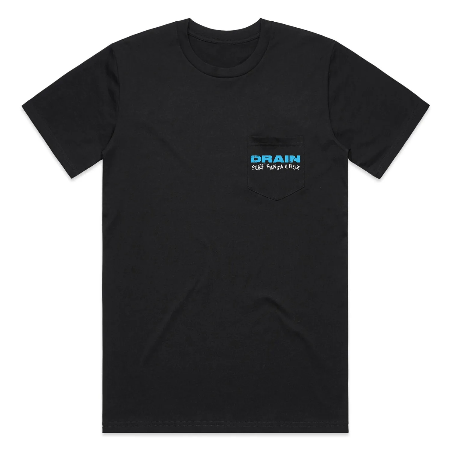 Surf Santa Cruz Pocket T-Shirt (Black)