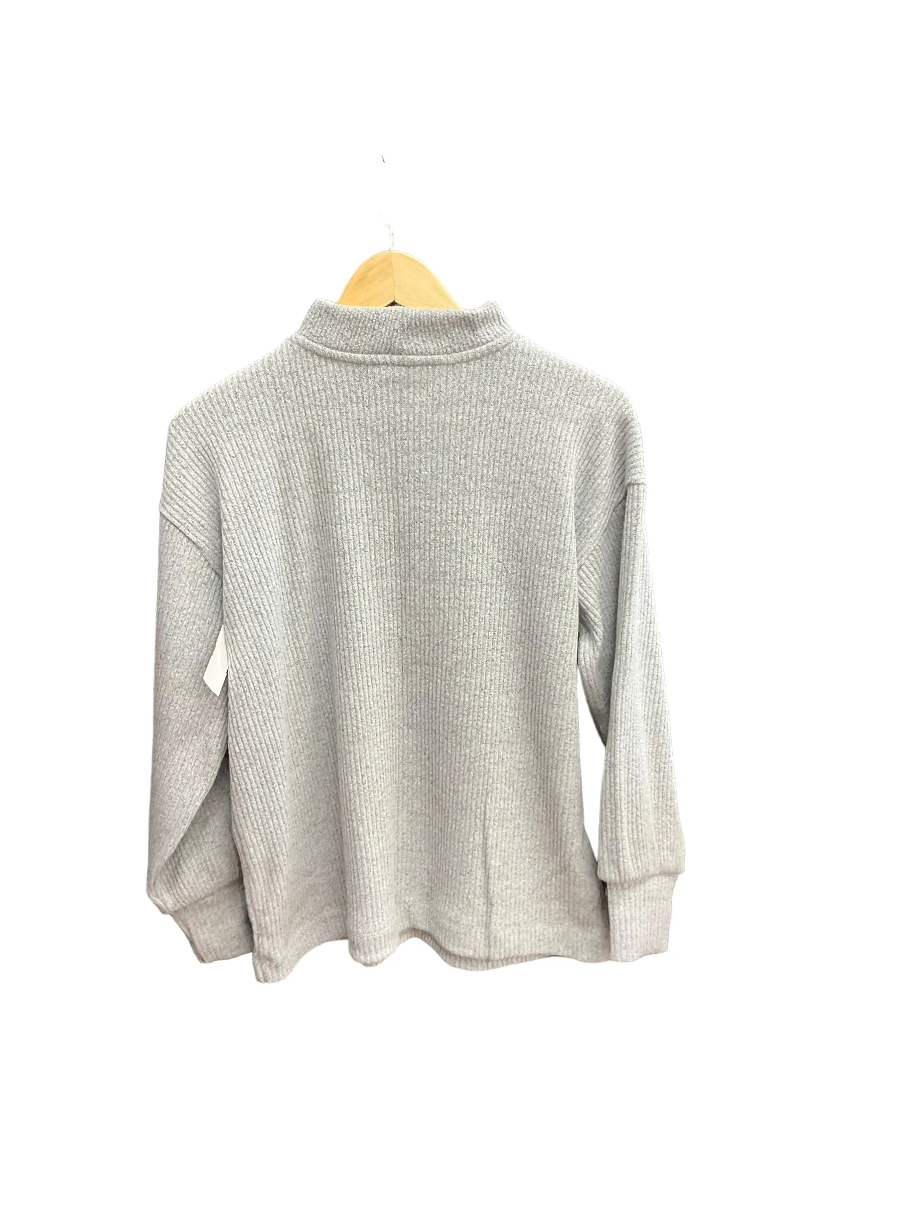 Sweater By Loft In Grey, Size: S