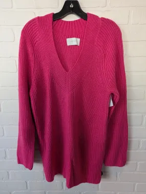 Sweater By Lucky Brand In Pink, Size: S