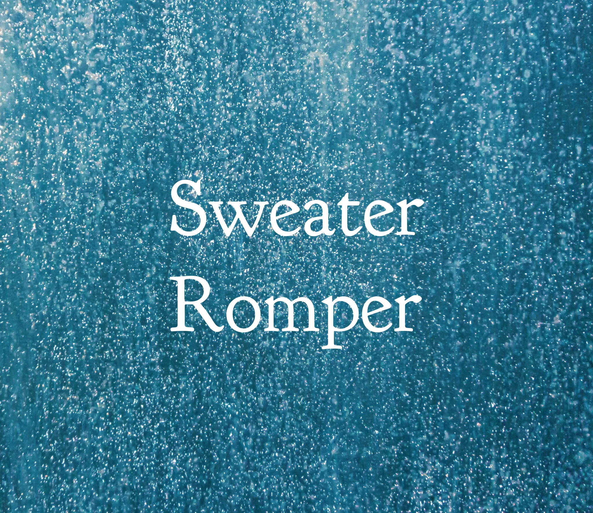 Sweater Romper