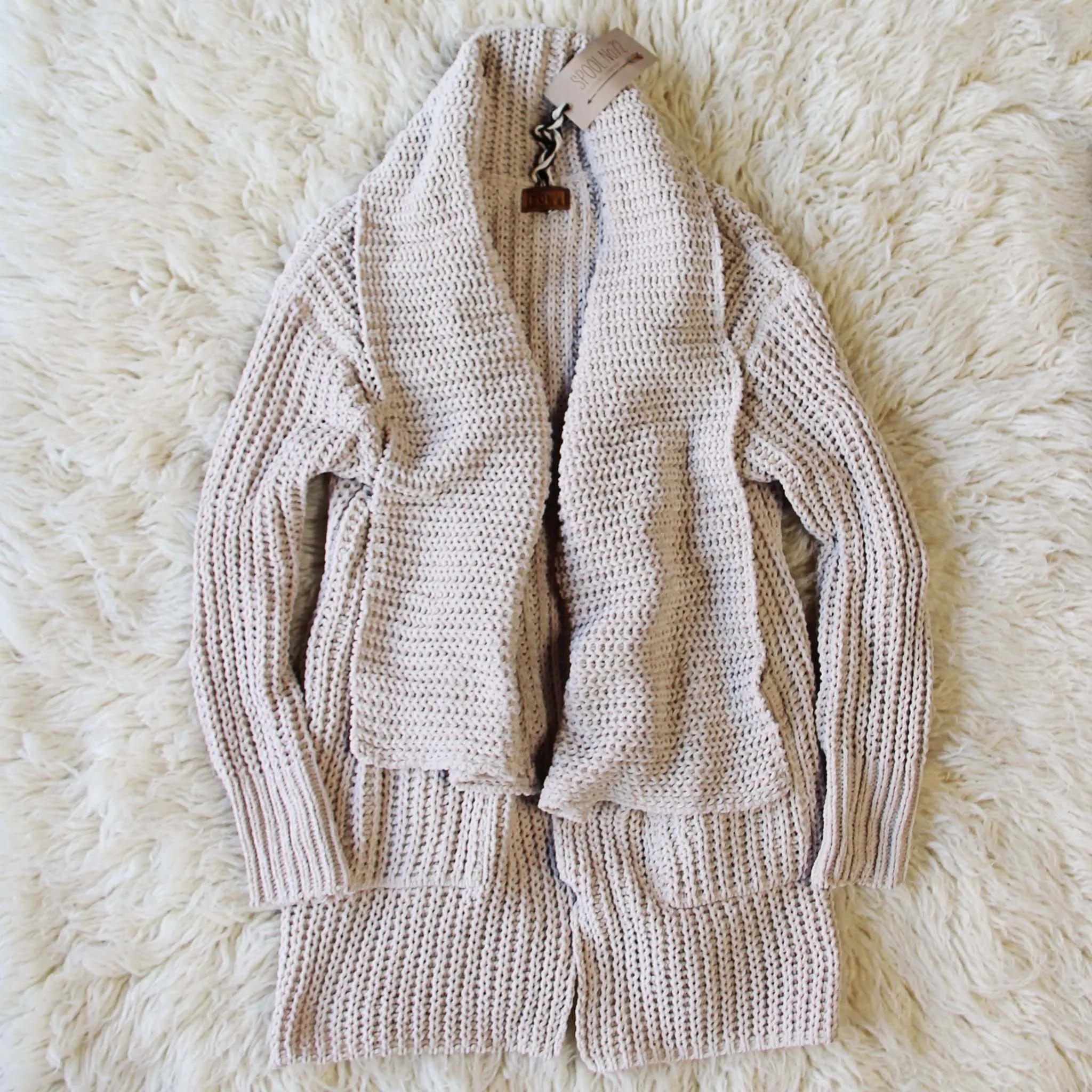 The Boston Bundle Sweater in Cream