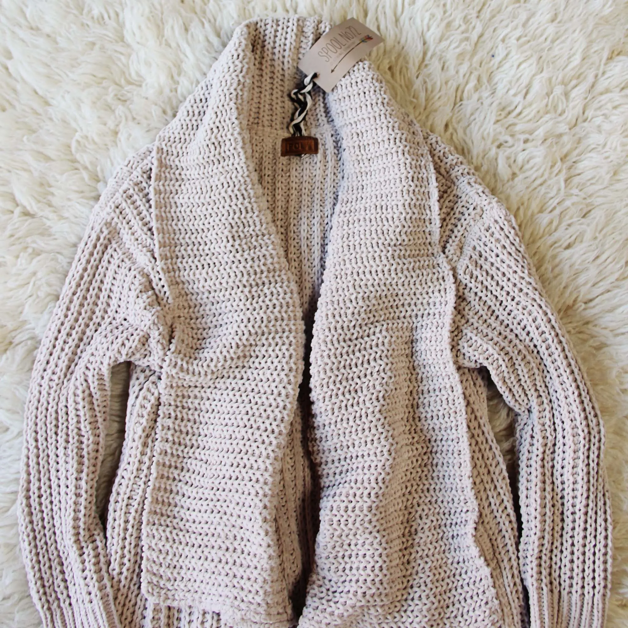 The Boston Bundle Sweater in Cream