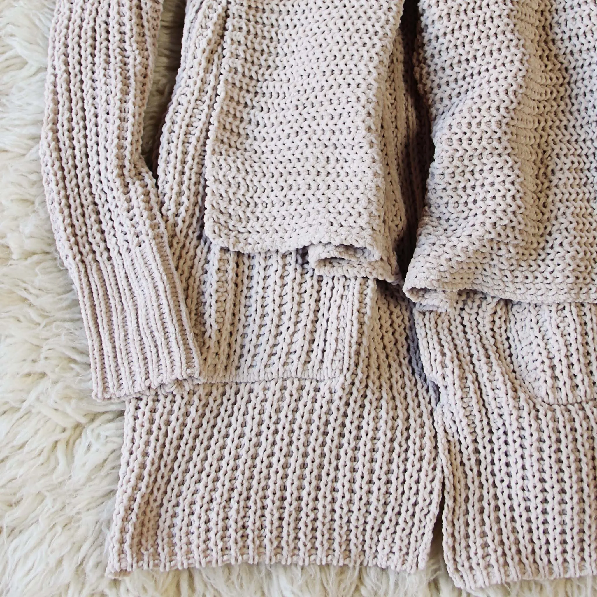 The Boston Bundle Sweater in Cream