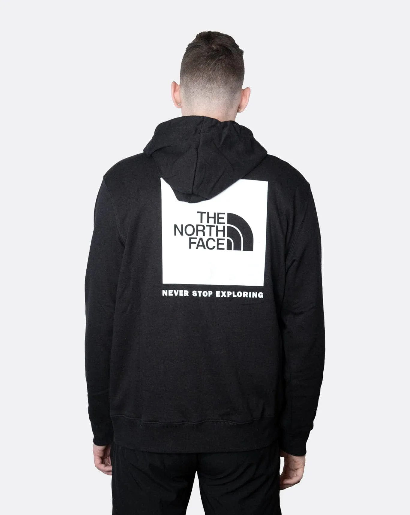 the north face NSE box pullover hood