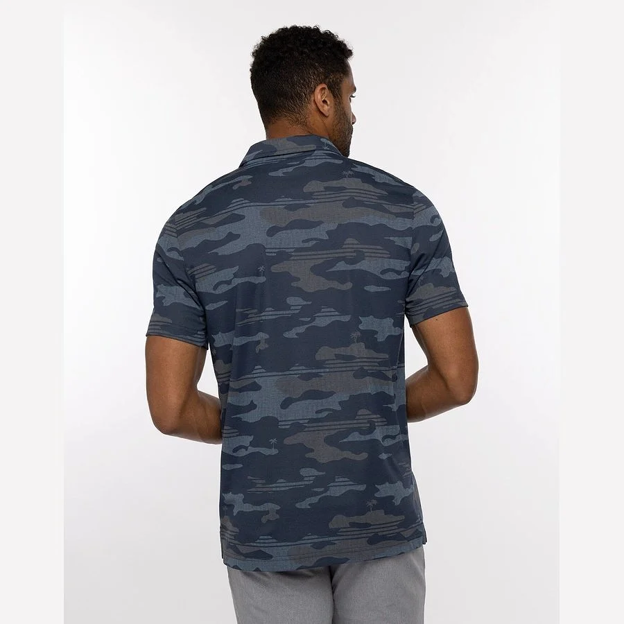 Travis Mathew Beachside Stealth Polo - Blue