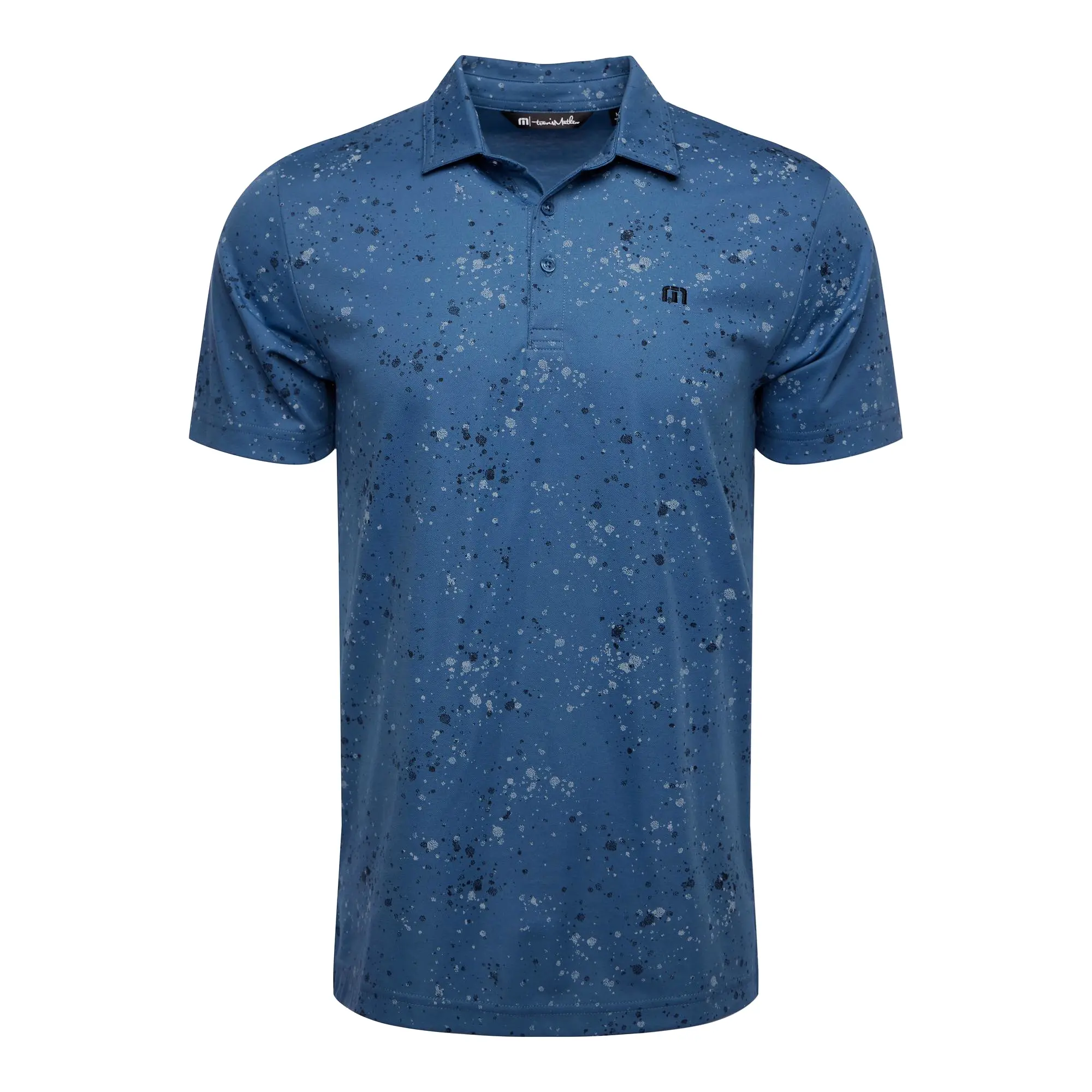 Travis Mathew Splatter Print Polo