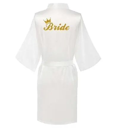 White Wedding Nightgowns - Letter Robe