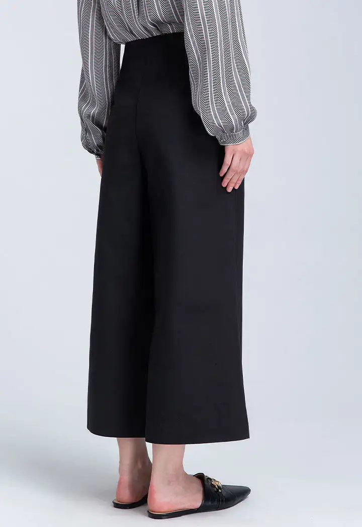 Wide Leg Straight Cut Culottes