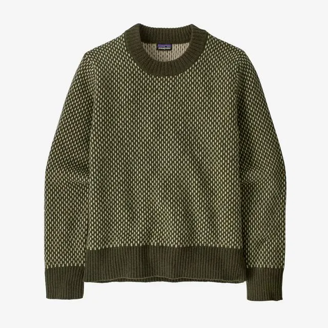 Women's Recycled Wool Crewneck Sweater